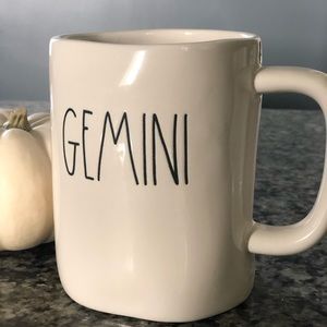 RAE DUNN Gemini coffee mug